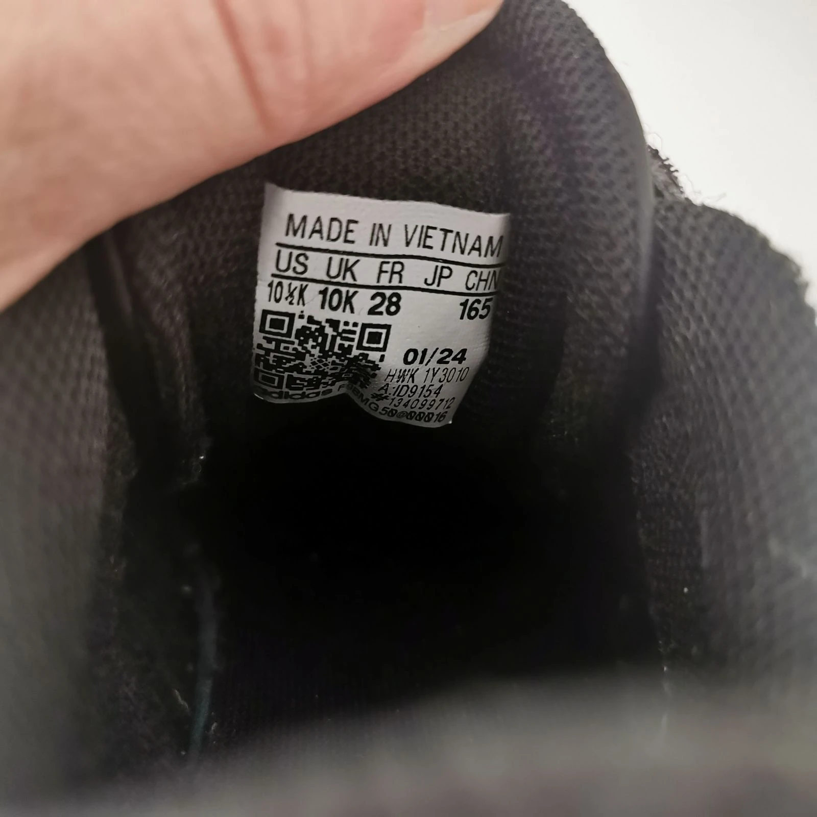 Adidas VL Court 3.0 Criança Preto – Tamanho 28 – Velcro e Cadarços elásticos – photo 10